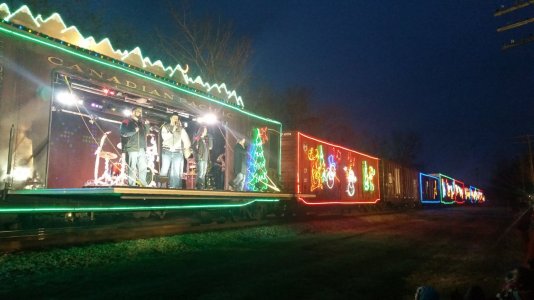 Band at Christmas Train....jpg