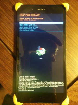 Sony Xperia Z Plus upgrade failure1.jpg