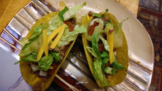 Last nights tacos