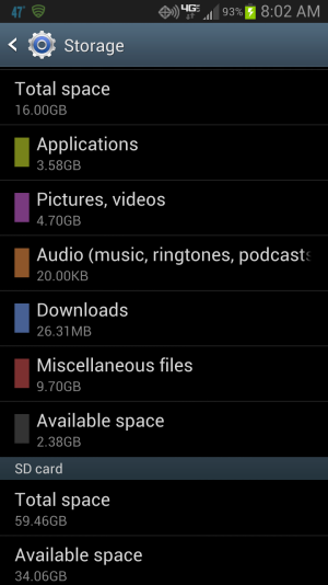 Screenshot storage space left Note 2 phone.png
