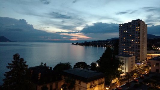 IMG_20160607_215638044 -- View looking west along the shore of Lake Geneva towards Clarens at su.jpg