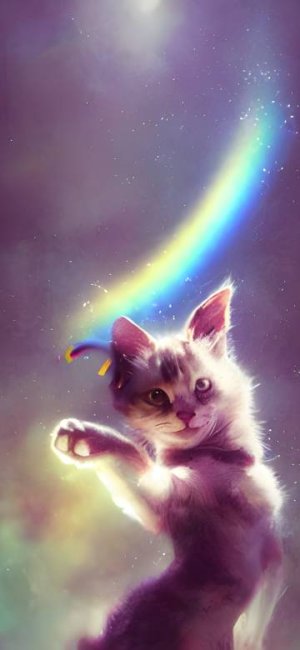 kitten and rainbow, bokeh, cinematic photography (2).jpg