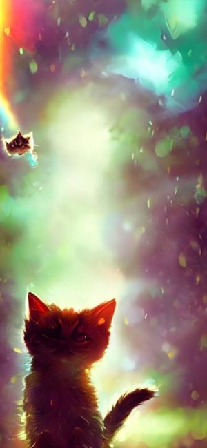 kitten and rainbow, bokeh, cinematic photography (4).jpg