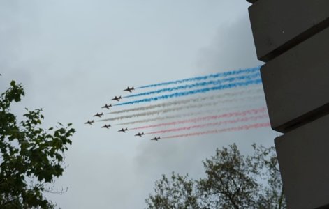 PXL_20230506_133231029 -- The Red Arrows flyover following the Coronation, viewed across the g...jpg