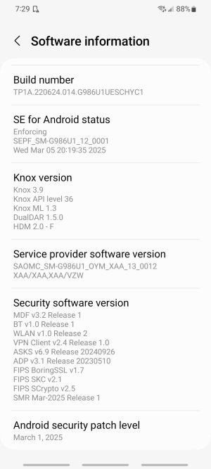 Screenshot of service provider software version on LD's new phone.jpg
