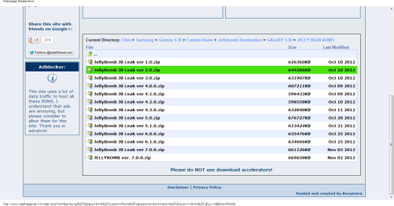 XDA File Server - For all your ANDROID ROMS!  Files Samsung Galaxy S III Custom Roms Jellybomb D.png