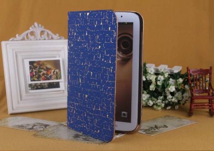 Samsung Galaxy Note8.0 Retro Vintage Antique Texture Case blue.jpg
