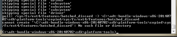 android file recovery cmd prompt issue.png